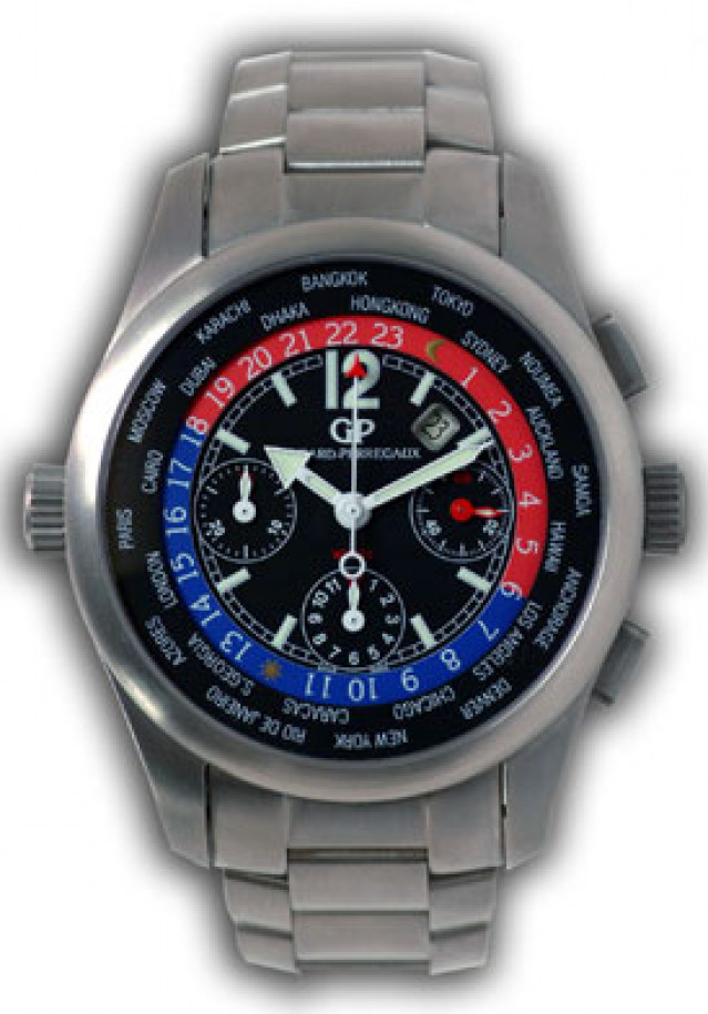 Girard Perregaux Worldwide Time Control 4980 2075WGP Titanium